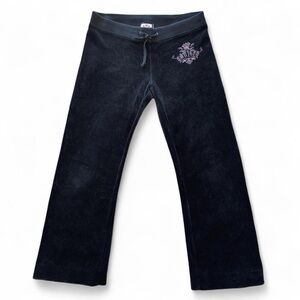 Juicy Couture Black Flare Sweatpants